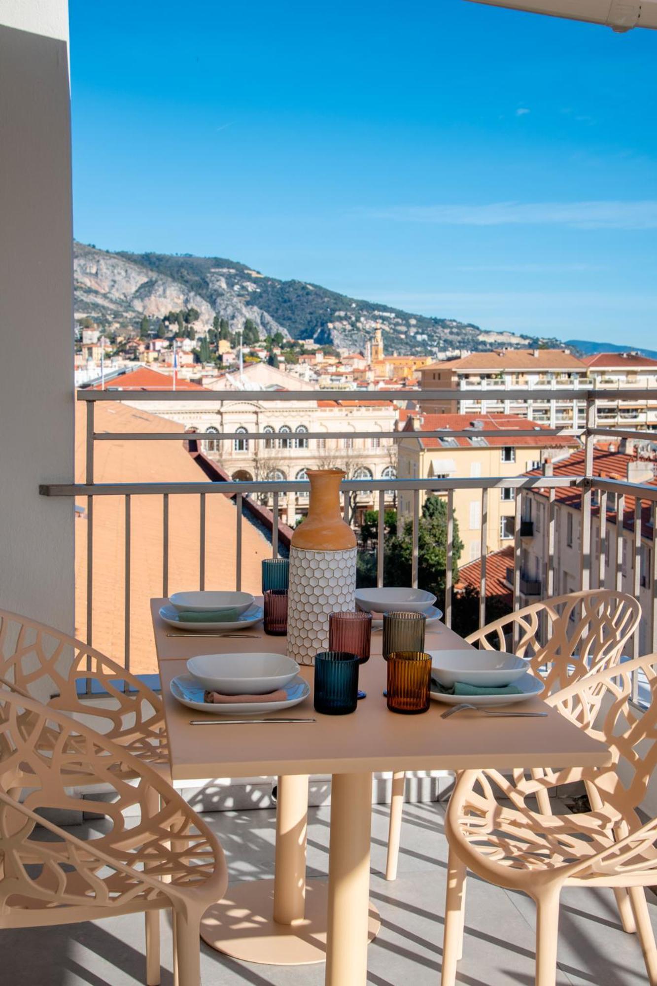 Residence Hoteliere Chambord Au Coeur De Menton - Entierement Renovee Ngoại thất bức ảnh