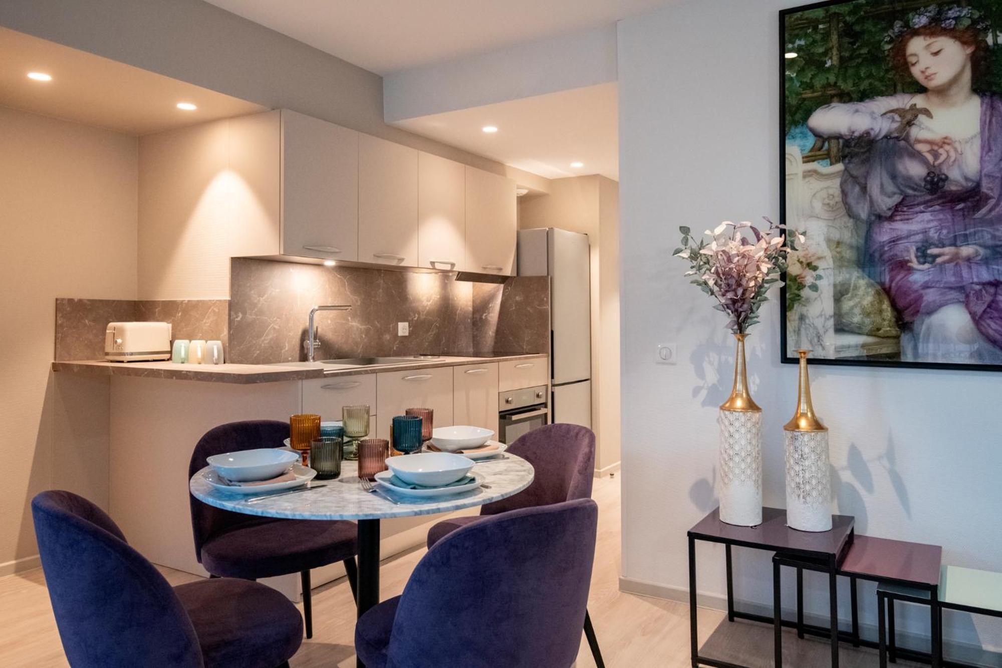 Residence Hoteliere Chambord Au Coeur De Menton - Entierement Renovee Ngoại thất bức ảnh